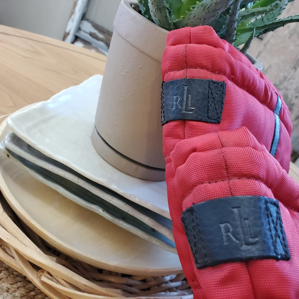 Red and Black‎ Winter Boots